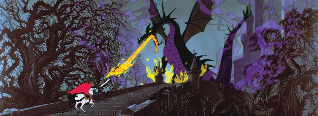 Maleficent as dragon
