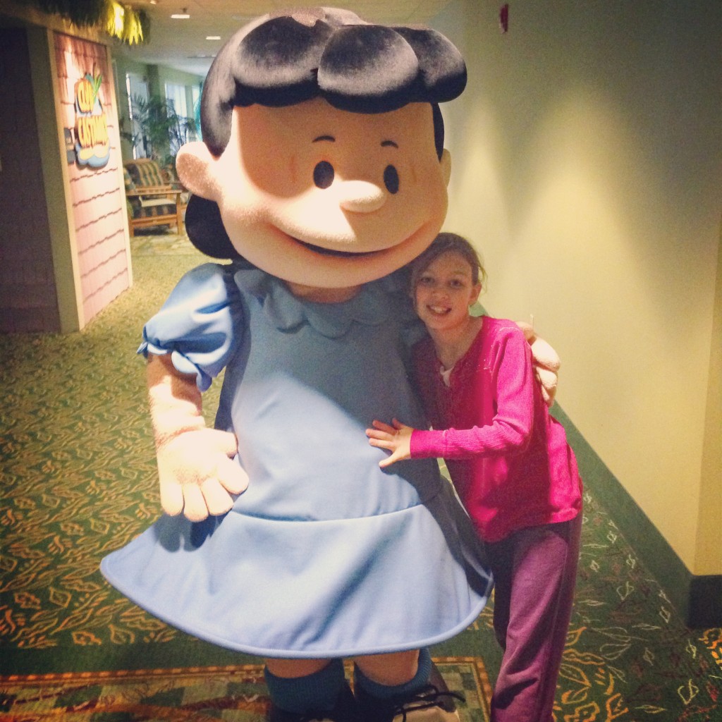 Meeting Lucy at Castaway Bay