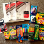 School supplies from Staples