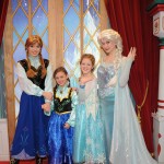 Anna, Anna, Elsa, and Elsa